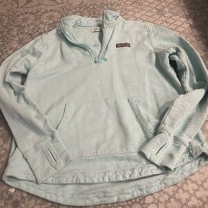 Vineyard Vines sweatshirt, light blue/green, size S